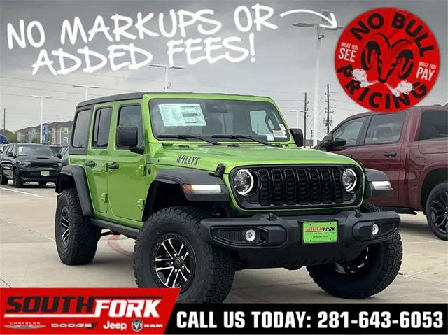 2025 Jeep Wrangler WRANGLER 4-DOOR WILLYS