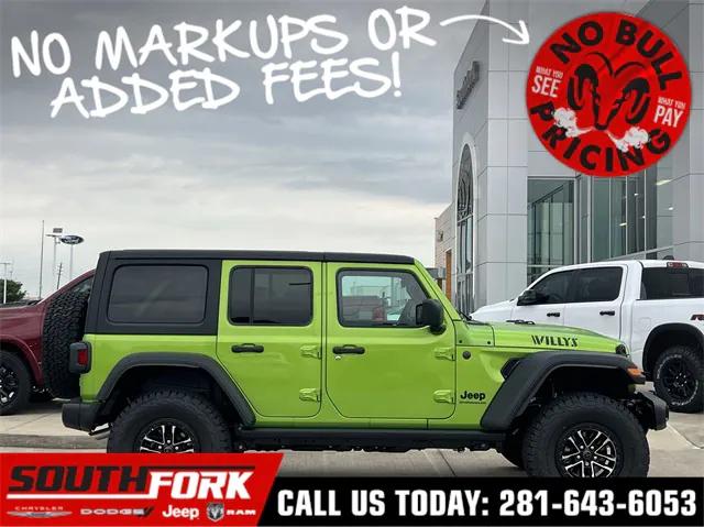 2025 Jeep Wrangler WRANGLER 4-DOOR WILLYS