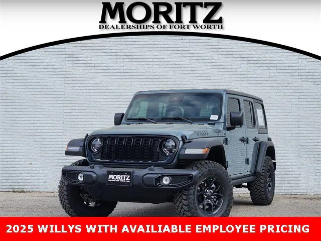 2025 Jeep Wrangler WRANGLER 4-DOOR WILLYS