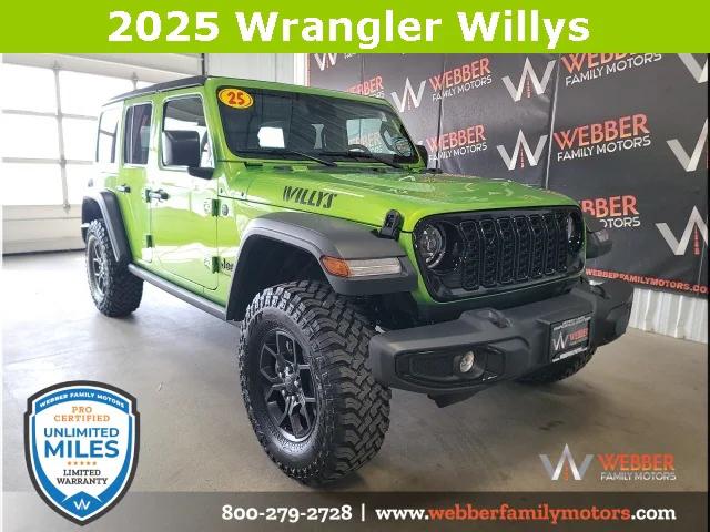 2025 Jeep Wrangler WRANGLER 4-DOOR WILLYS