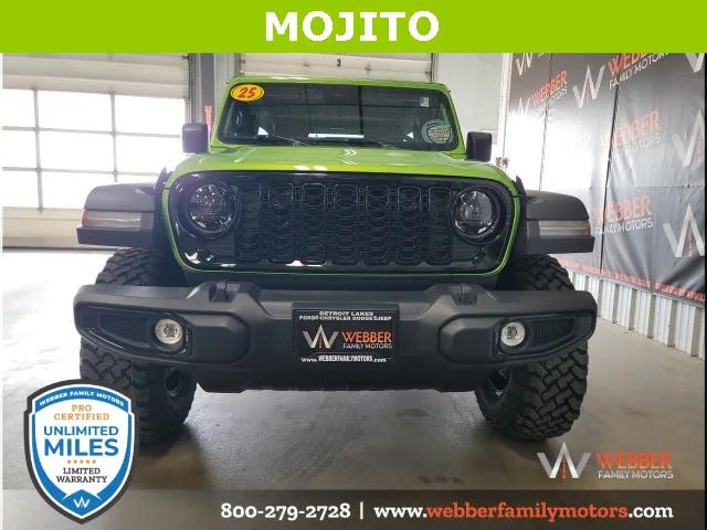 2025 Jeep Wrangler WRANGLER 4-DOOR WILLYS