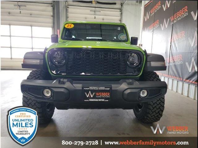 2025 Jeep Wrangler WRANGLER 4-DOOR WILLYS