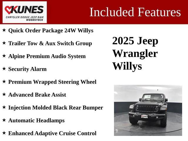 2025 Jeep Wrangler WRANGLER 4-DOOR WILLYS