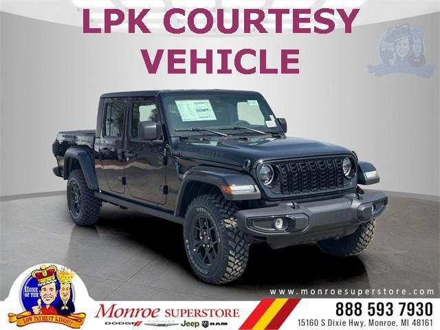 2025 Jeep Gladiator GLADIATOR WILLYS 4X4 2025 Jeep Gladiator GLADIATOR WILLYS 4X4