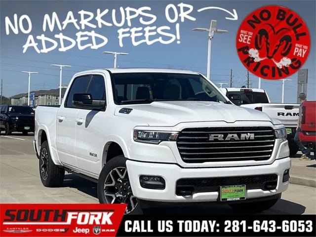 2025 RAM Ram 1500 RAM 1500 LARAMIE CREW CAB 4X4 57 BOX