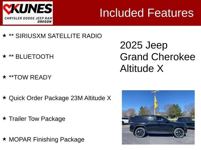 2025 Jeep Grand Cherokee GRAND CHEROKEE ALTITUDE X 4X4