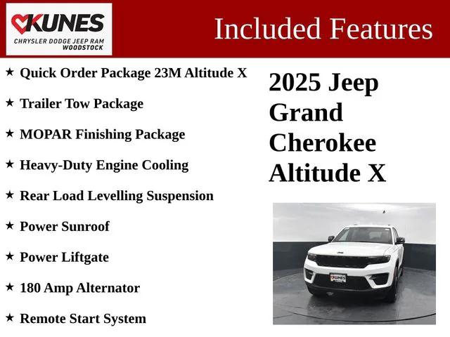 2025 Jeep Grand Cherokee GRAND CHEROKEE ALTITUDE X 4X4