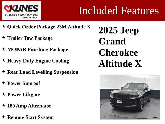 2025 Jeep Grand Cherokee GRAND CHEROKEE ALTITUDE X 4X4