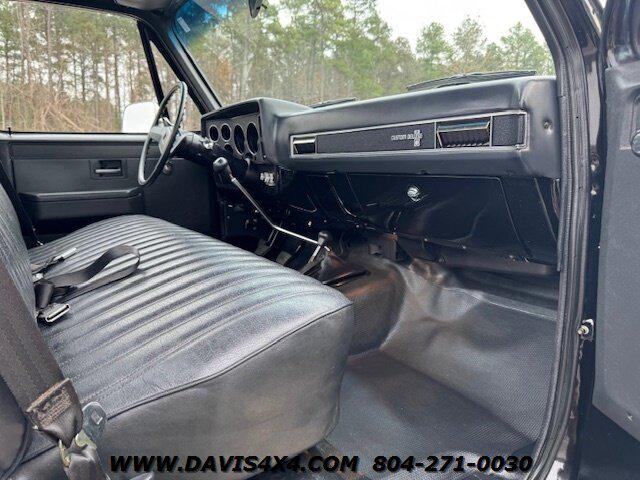 1987 Chevrolet 1 Ton Squarebody Custom Deluxe 4x4