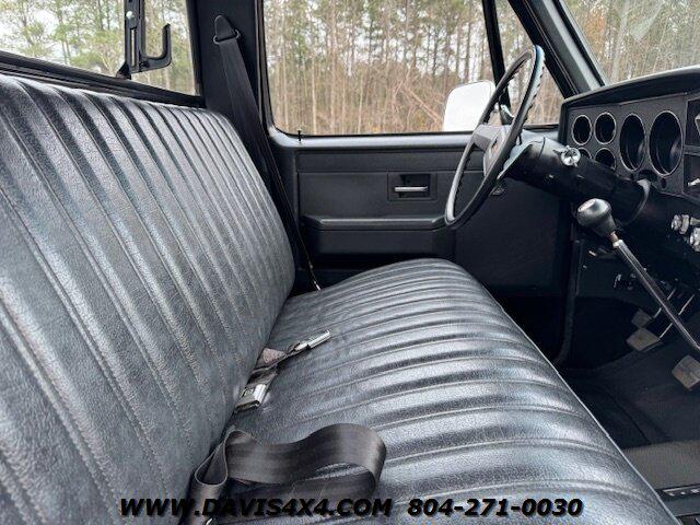 1987 Chevrolet 1 Ton Squarebody Custom Deluxe 4x4