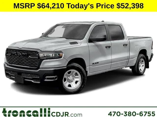 2025 RAM Ram 1500 RAM 1500 BIG HORN CREW CAB 4X4 57 BOX