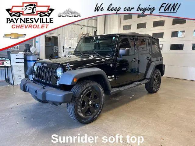 2014 Jeep Wrangler Unlimited Sport for sale in Paynesville, MN