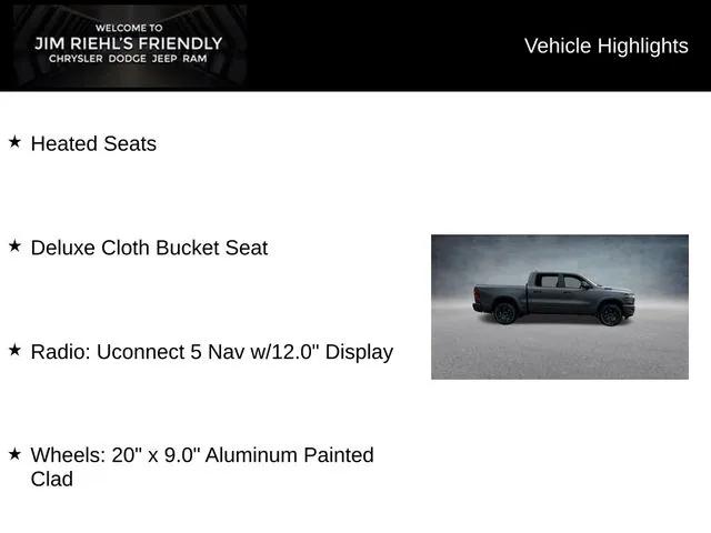 2025 RAM Ram 1500 RAM 1500 BIG HORN CREW CAB 4X4 57 BOX