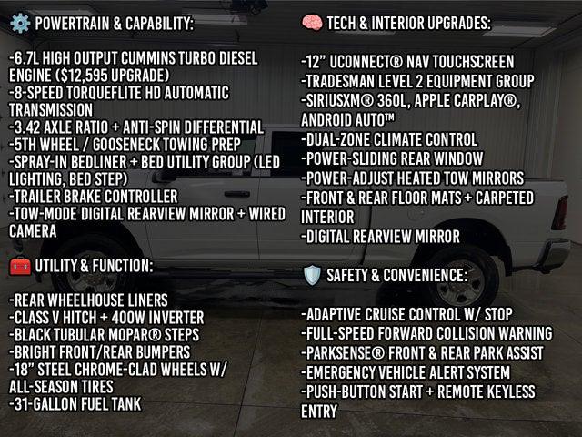 2025 RAM Ram 2500 RAM 2500 TRADESMAN CREW CAB 4X4 64 BOX