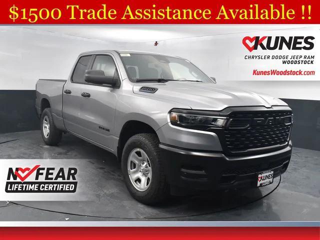 2025 RAM Ram 1500 RAM 1500 TRADESMAN QUAD CAB 4X4 64 BOX
