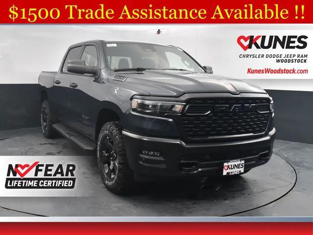 2025 RAM Ram 1500 RAM 1500 WARLOCK CREW CAB 4X4 57 BOX