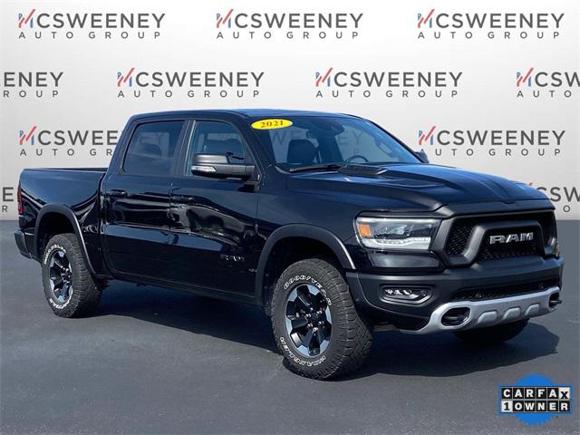2021 RAM 1500 Rebel Crew Cab 4x4 57 Box