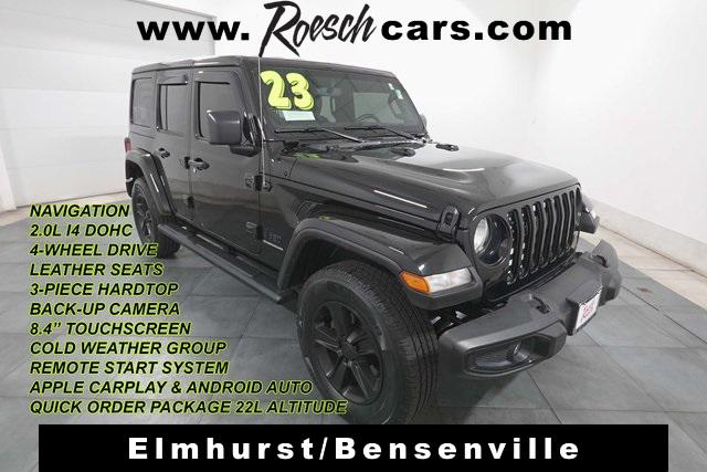 2023 Jeep Wrangler 4-Door Sahara Altitude 4x4