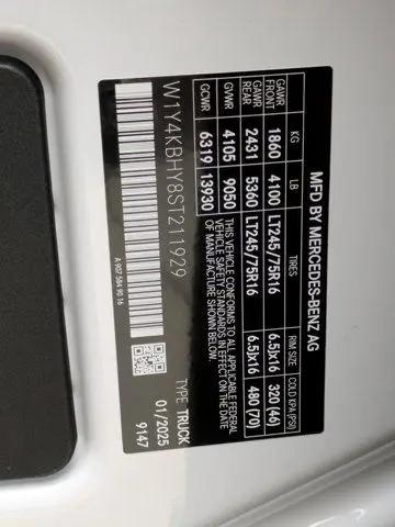 2025 Mercedes-Benz Sprinter 2500 Standard Roof 4-Cyl Diesel