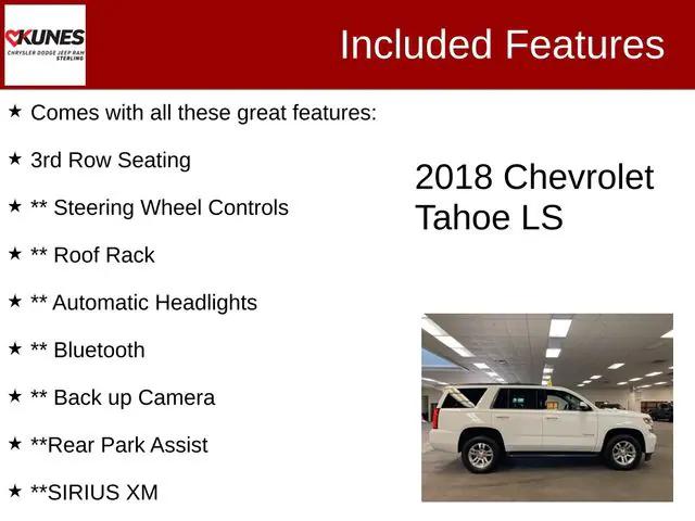 2018 Chevrolet Tahoe LS