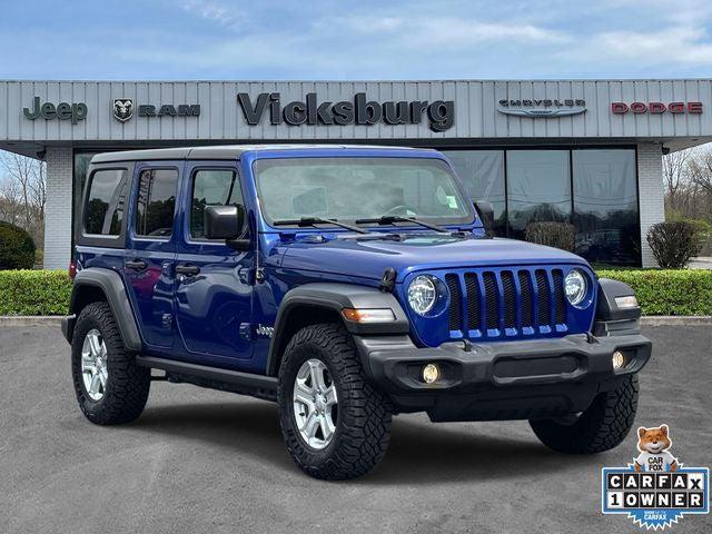 2018 Jeep Wrangler Unlimited Sport S 4x4 for sale in Vicksburg, MI