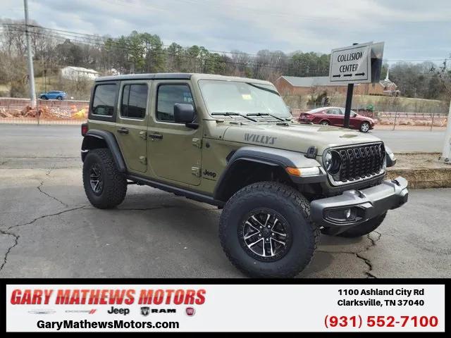 2025 Jeep Wrangler WRANGLER 4-DOOR WILLYS