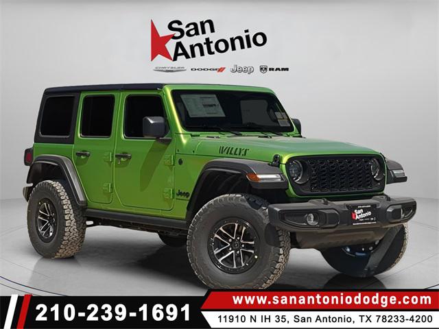 2025 Jeep Wrangler WRANGLER 4-DOOR WILLYS 2025 Jeep Wrangler WRANGLER 4-DOOR WILLYS