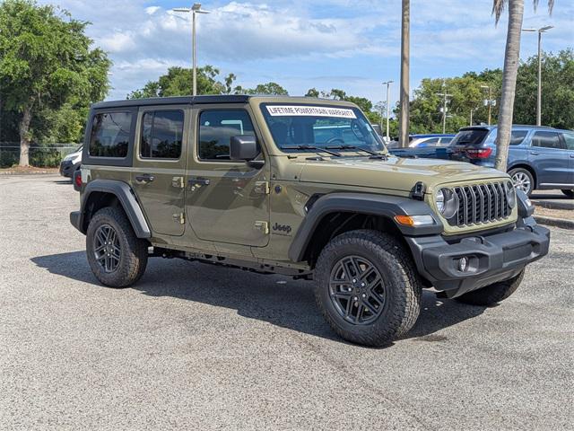 2025 Jeep Wrangler WRANGLER 4-DOOR SPORT S