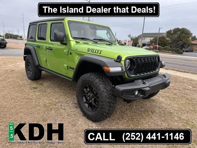 2025 Jeep Wrangler WRANGLER 4-DOOR WILLYS