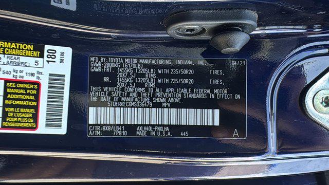 2021 Toyota Sienna Platinum