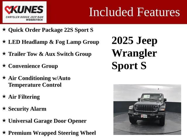 2025 Jeep Wrangler WRANGLER 2-DOOR SPORT S