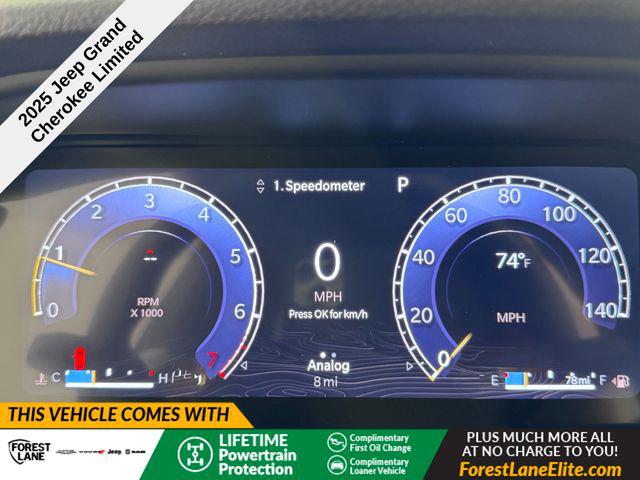 2025 Jeep Grand Cherokee GRAND CHEROKEE LIMITED 4X2
