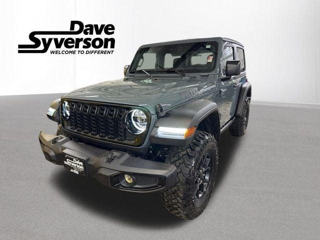 2025 Jeep Wrangler WRANGLER 2-DOOR WILLYS 2025 Jeep Wrangler WRANGLER 2-DOOR WILLYS