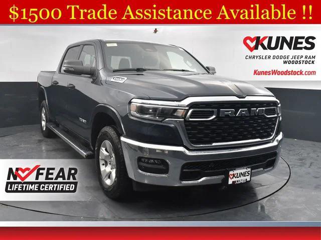 2025 RAM Ram 1500 RAM 1500 BIG HORN CREW CAB 4X4 57 BOX