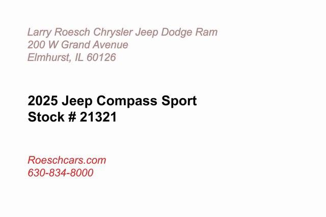 2025 Jeep Compass COMPASS SPORT 4X4