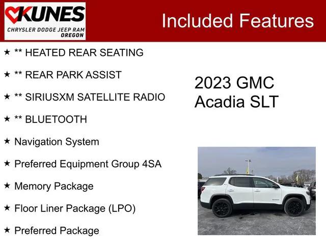 2023 GMC Acadia FWD SLT