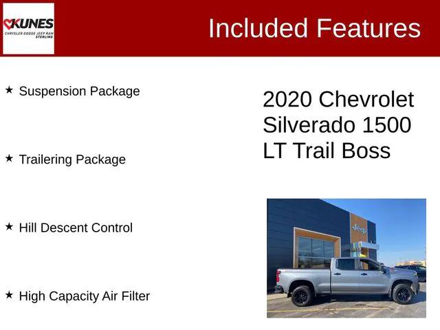 2020 Chevrolet Silverado 1500 4WD Crew Cab Short Bed LT Trail Boss