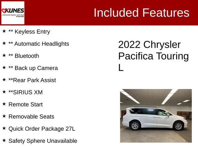 2022 Chrysler Pacifica Touring L