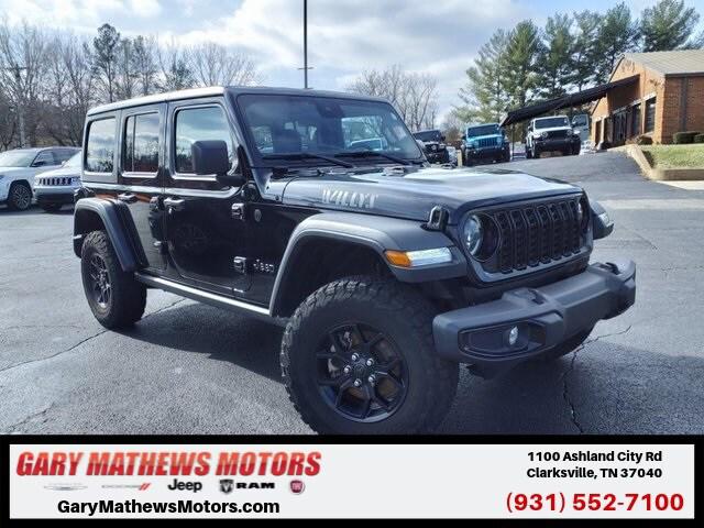 2024 Jeep Wrangler 4-Door Willys 4x4