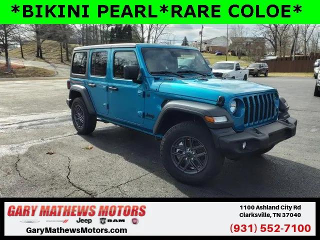 2024 Jeep Wrangler 4-Door Sport S 4x4