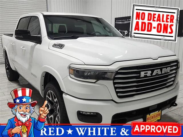 2025 RAM Ram 1500 RAM 1500 LARAMIE CREW CAB 4X4 57 BOX