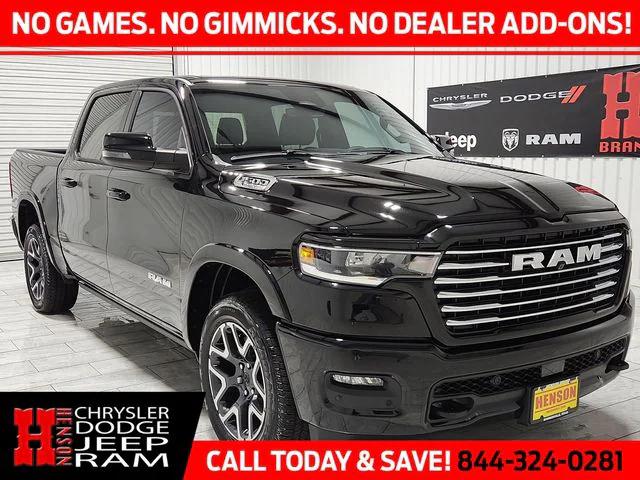 2025 RAM Ram 1500 RAM 1500 LARAMIE CREW CAB 4X4 57 BOX