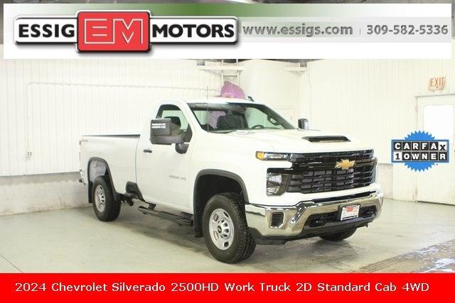 2024 Chevrolet Silverado 2500HD 4WD Regular Cab Long Bed Work Truck