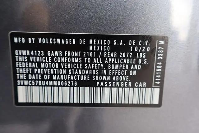 2021 Volkswagen Jetta 1.4T SE