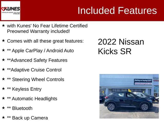 2022 Nissan Kicks SR Xtronic CVT