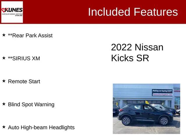 2022 Nissan Kicks SR Xtronic CVT