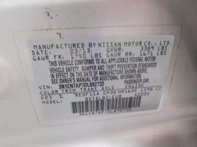 2013 Nissan Versa 1.6 SV