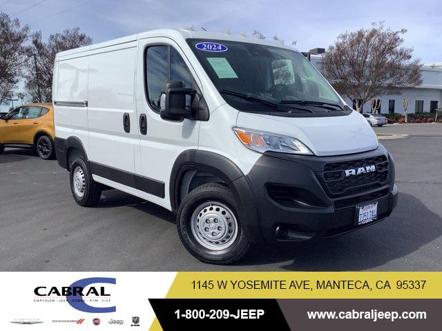 2024 RAM ProMaster 1500 Cargo Van Low Roof 118 WB w/Pass Seat