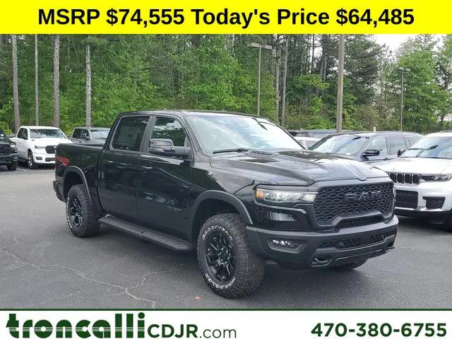 2025 RAM Ram 1500 RAM 1500 REBEL CREW CAB 4X4 57 BOX