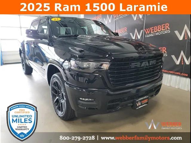 2025 RAM Ram 1500 RAM 1500 LARAMIE CREW CAB 4X4 57 BOX